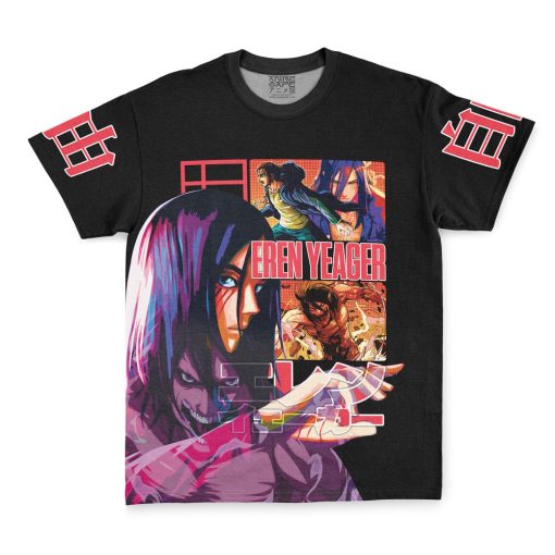 Eren Yeager V3 Attack on Titan Streetwear T-Shirt