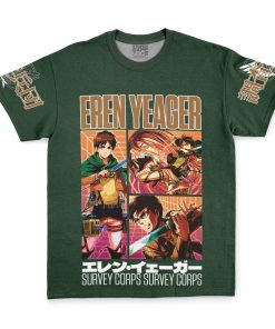 Eren Yeager Attack on Titan Streetwear T-Shirt