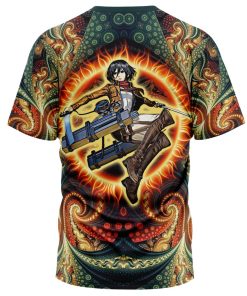 Trippy Mikasa Ackerman Attack on Titan T-Shirt