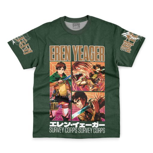 Eren Yeager Attack on Titan Streetwear T-Shirt