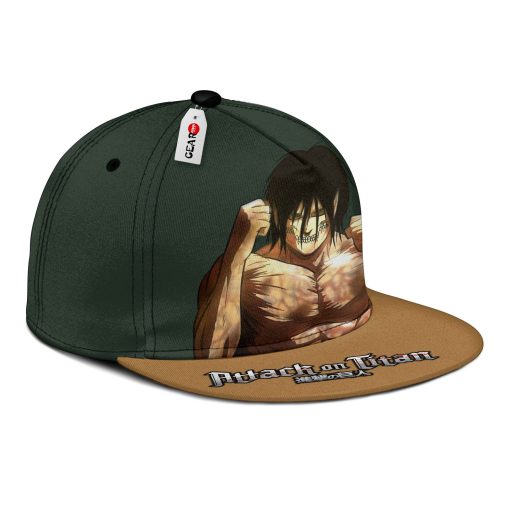 Attack Titan Snapback Hats Custom Attack On Titan Anime Hat