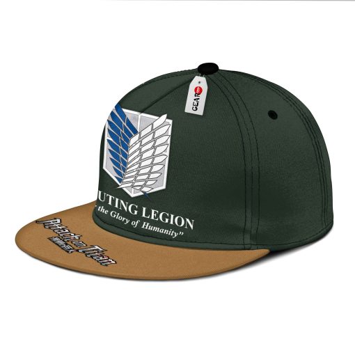 AOT Scout Regiment Snapback Hats Custom Attack On Titan Anime Hat