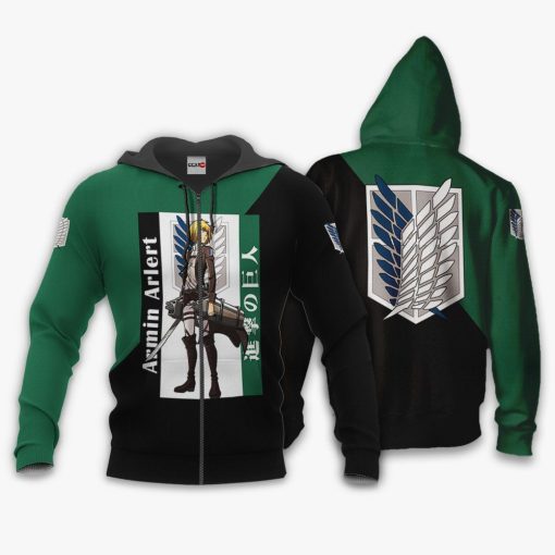 Armin Arlert Hoodie Custom Attack On Titan