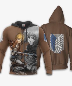 AOT Armin Arlert Hoodie Custom Attack On Titan