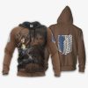 AOT Eren Yeager Hoodie Custom Attack On Titan