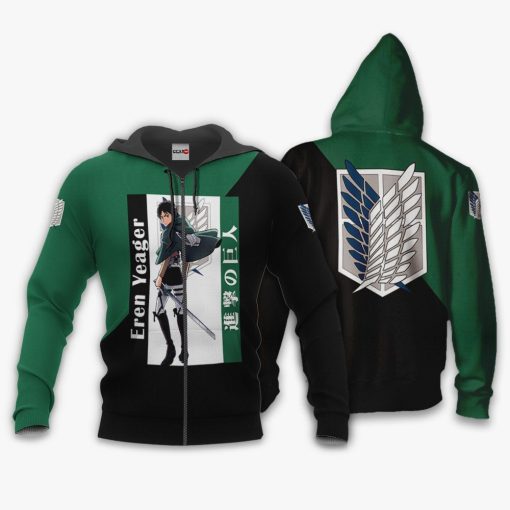 Eren Yeager Hoodie Custom Attack On Titan