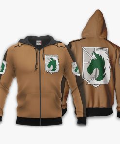 AOT Military Police Uniform Hoodie Attack On Titan Custom