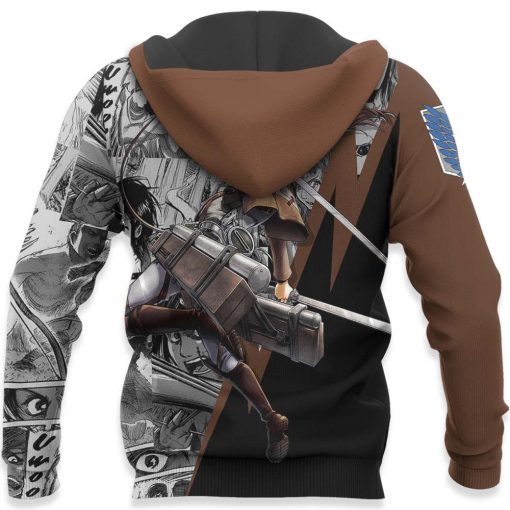 Sasha Blouse Hoodie Custom Attack On Titan Anime Manga Style