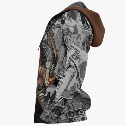 Sasha Blouse Hoodie Custom Attack On Titan Anime Manga Style