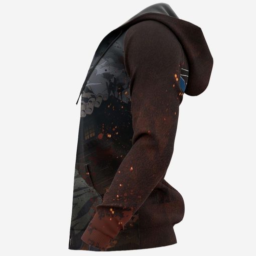 Attack On Tian Hange Zoe Hoodie AOT Final Season Anime