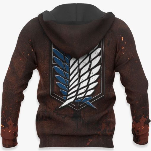 Attack On Tian Eren Yeager Hoodie AOT Final Season Anime