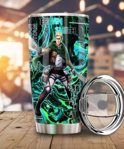 Erwin Smith Tumbler Cup Custom Attack On Titan Car Accessories