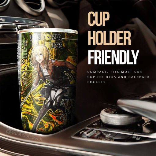 Historia Reiss Tumbler Cup Custom Attack On Titan Car Accessories