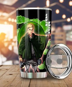 Erwin Smith Tumbler Cup Custom Attack On Titan Anime