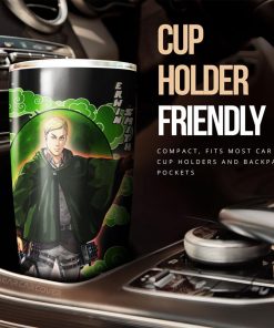 Erwin Smith Tumbler Cup Custom Attack On Titan Anime