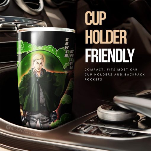 Erwin Smith Tumbler Cup Custom Attack On Titan Anime