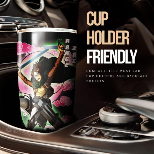 Hange Zoe Tumbler Cup Custom Attack On Titan Anime