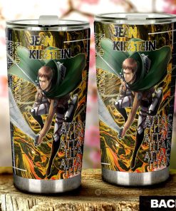 Jean Kirstein Tumbler Cup Custom Attack On Titan Car Accessories