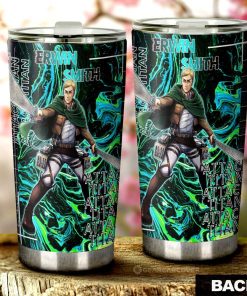 Erwin Smith Tumbler Cup Custom Attack On Titan Car Accessories