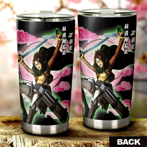 Hange Zoe Tumbler Cup Custom Attack On Titan Anime