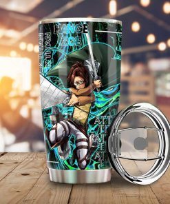 Hange Zoe Tumbler Cup Custom Attack On Titan Car Accessories