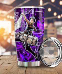 Levi Tumbler Cup Custom Attack On Titan Car Accessories