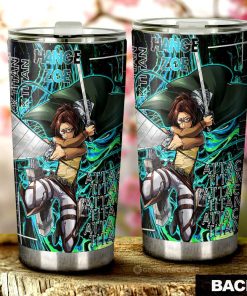 Hange Zoe Tumbler Cup Custom Attack On Titan Car Accessories