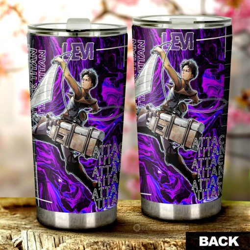 Levi Tumbler Cup Custom Attack On Titan Car Accessories