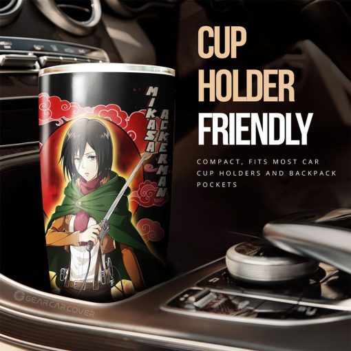 Mikasa Ackerman Tumbler Cup Custom Attack On Titan Anime