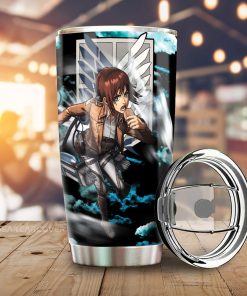 Sasha Blouse Tumbler Cup Custom Attack On Titan Anime Car Interior Accessories