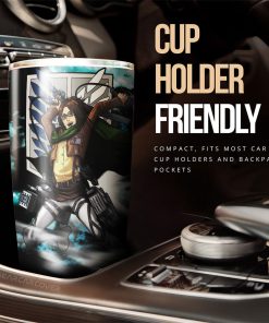 Hange Zoe Tumbler Cup Custom Attack On Titan Anime Car Interior Accessories