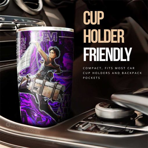 Levi Tumbler Cup Custom Attack On Titan Car Accessories