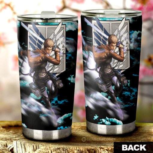 Jean Kirstein Tumbler Cup Custom Attack On Titan Anime Car Interior Accessories