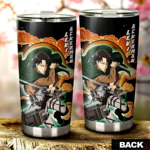 Levi Ackerman Tumbler Cup Custom Attack On Titan Anime