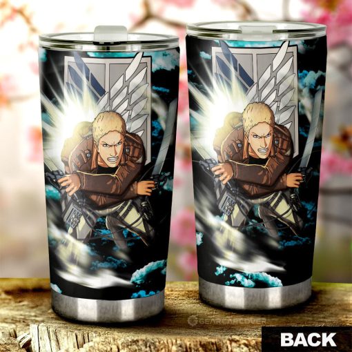 Reiner Braun Tumbler Cup Custom Attack On Titan Anime Car Interior Accessories