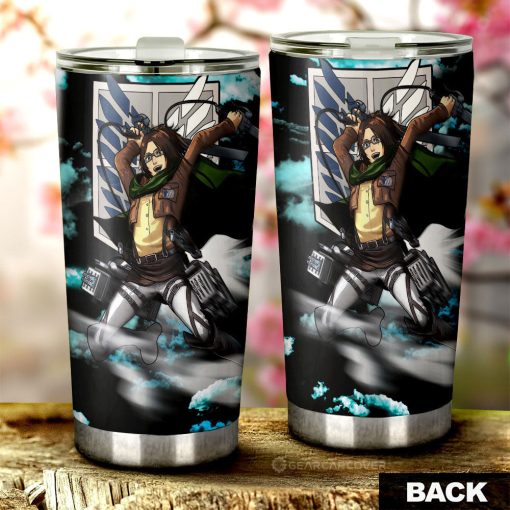 Hange Zoe Tumbler Cup Custom Attack On Titan Anime Car Interior Accessories