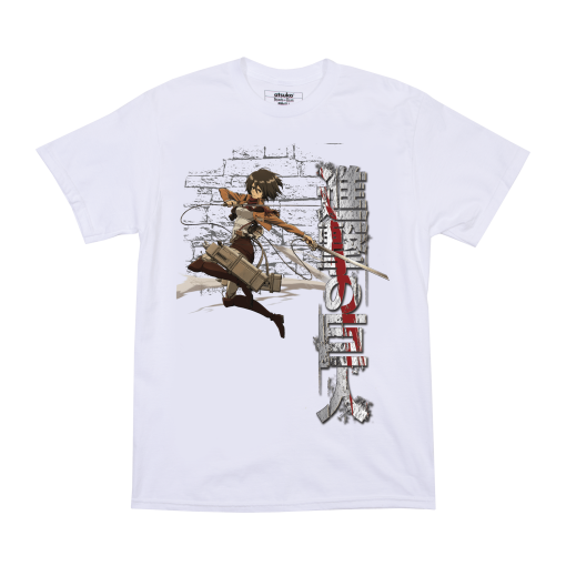 9Heritages 3D Anime Attack On Titan Mikasa ODM Custom Fandom Unisex Tshirt