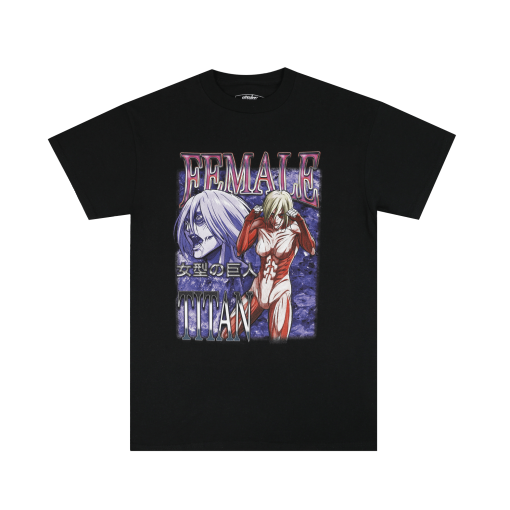 9Heritages 3D Anime Attack On Titan Female Titan Fight Icon Custom Fandom Unisex Tshirt