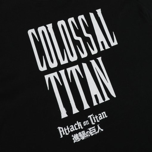 9Heritages 3D Anime Attack On Titan Beware of the Colossal Titan Custom Fandom Unisex Tshirt