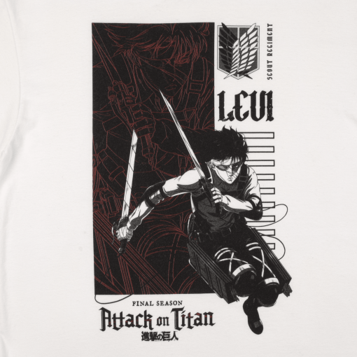 9Heritages 3D Anime Attack On Titan Levi Ackerman ODM Gear Custom Fandom Unisex Tshirt