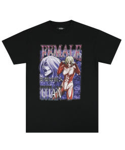 9Heritages 3D Anime Attack On Titan Female Titan Fight Icon Custom Fandom Unisex Tshirt