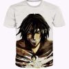 9Heritages 3D Anime Attack On Titan Eren Yeager Jaeger Titan Form Custom Fandom T-Shirt