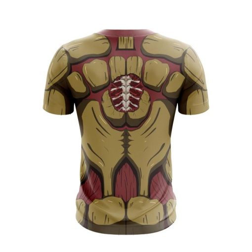 9Heritages 3D Anime Attack On Titan Reiner Braun Armored Titan Custom T-Shirt