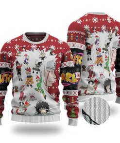 9Heritages 3D Anime Naruto Shippuden Characters Art Custom Fandom Ugly Christmas Sweater
