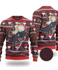9Heritages 3D Anime Naruto Shippuden Hokage Naruto Sasaukage Sasuke Custom Fandom Ugly Christmas Sweater