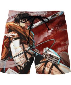 Attack On Titan Captain Levi Sketch Style Portrait Short