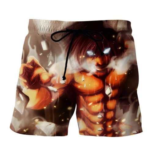 Attack On Titan Eren Founding Titan Led Light Eyes Cool Short