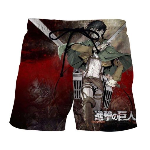 Attack On Titan Captain Levi Dope Style Full Print Short