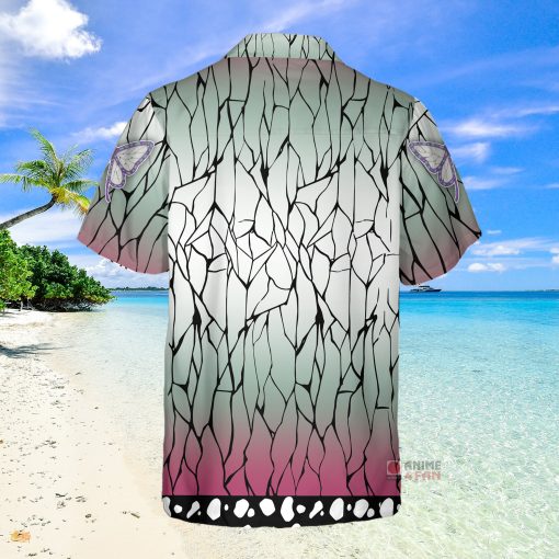 9Heritages 3D Anime Demon Slayer Shinobu Kocho Kimetsu no Yaiba Custom Hawaiian Shirt VA307222