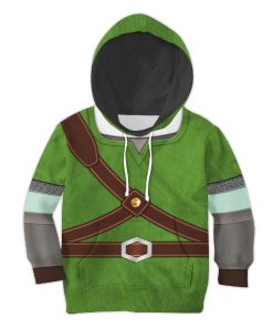 Knights of Skyloft Green Costume Kid Tops Hoodie Sweatshirt T-Shirt